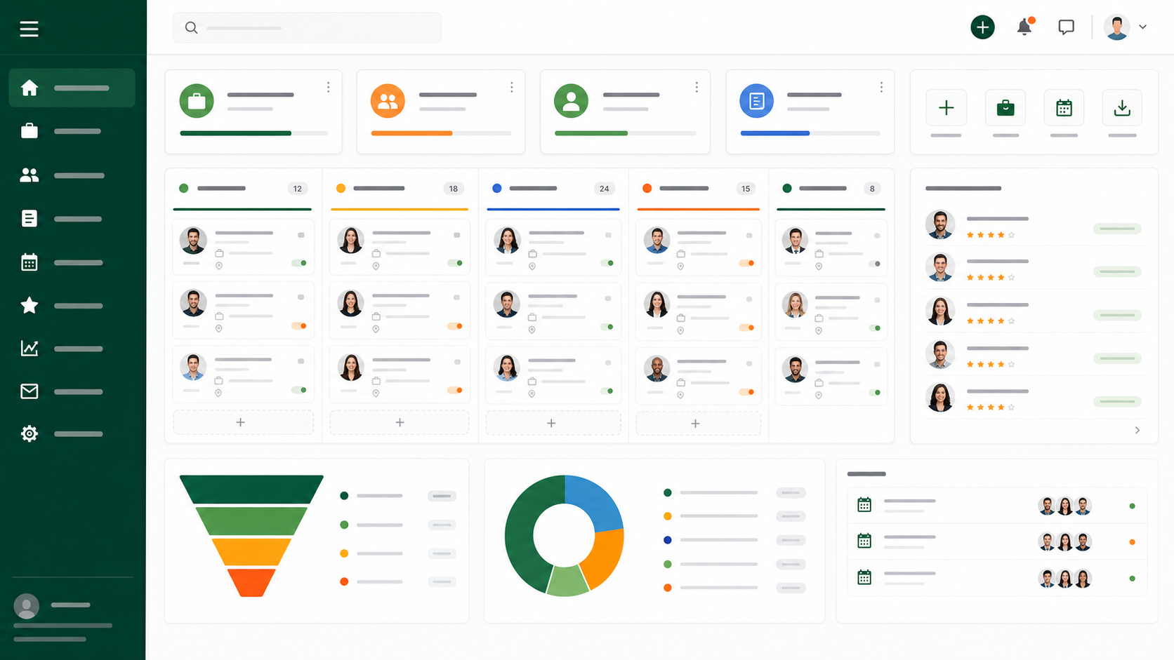 Job Portal software demo screen